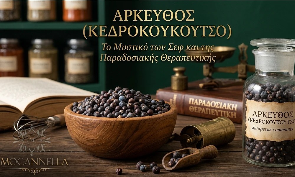 Άρκευθος: Το Μυστικό των Σεφ και όχι μόνο