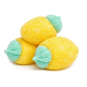Ζαχαρωτά Marshmallows Σε Σχήμα Λεμόνι